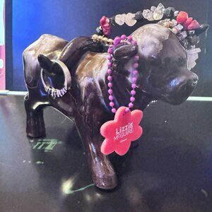 Vintage Longhorn Bull Ring/Bracelet Holder Home decor